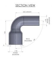 90-80mm Reducers Elbows